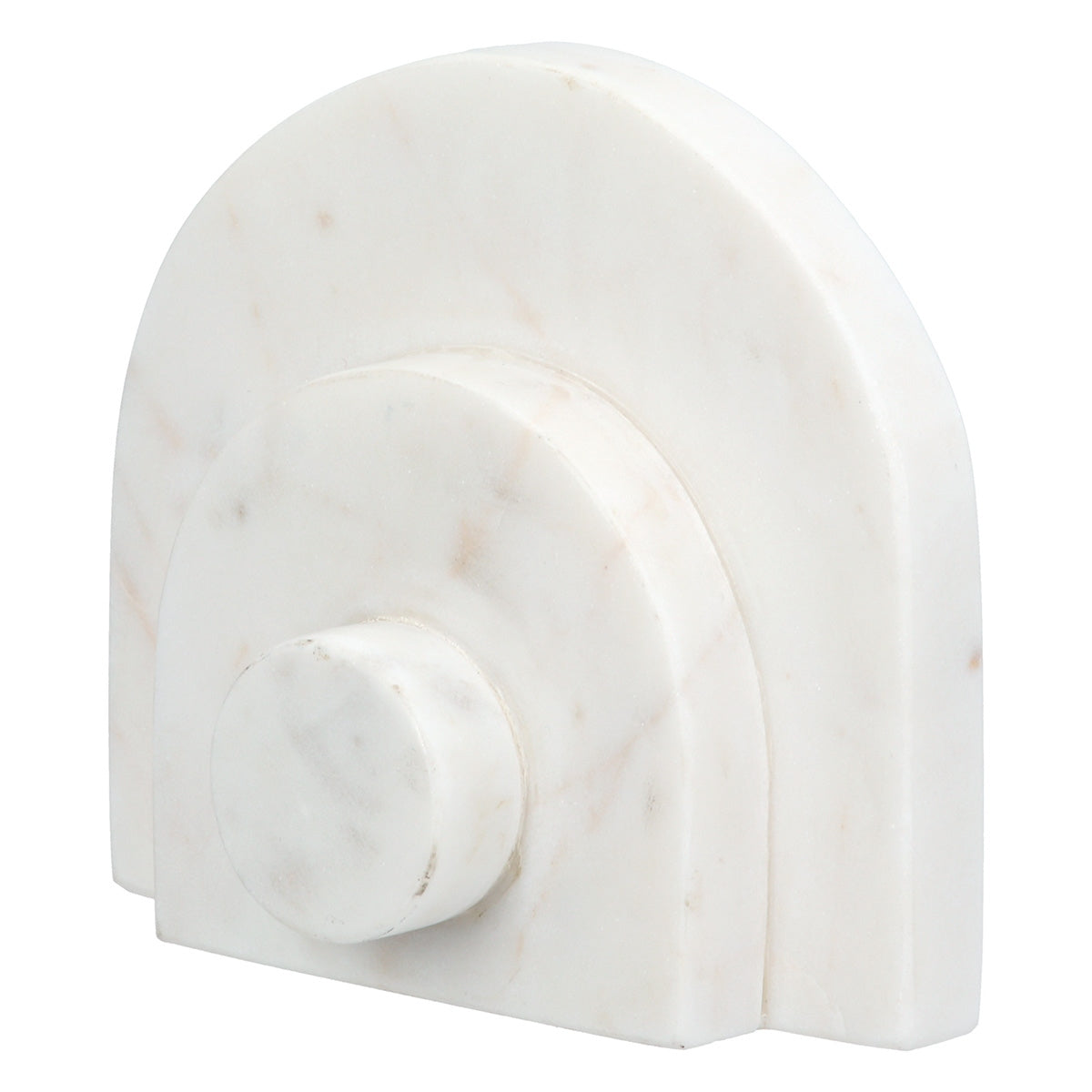 Βιβλιοθήκες Μάρμαρο Μπεζ Λευκό 12x5x11