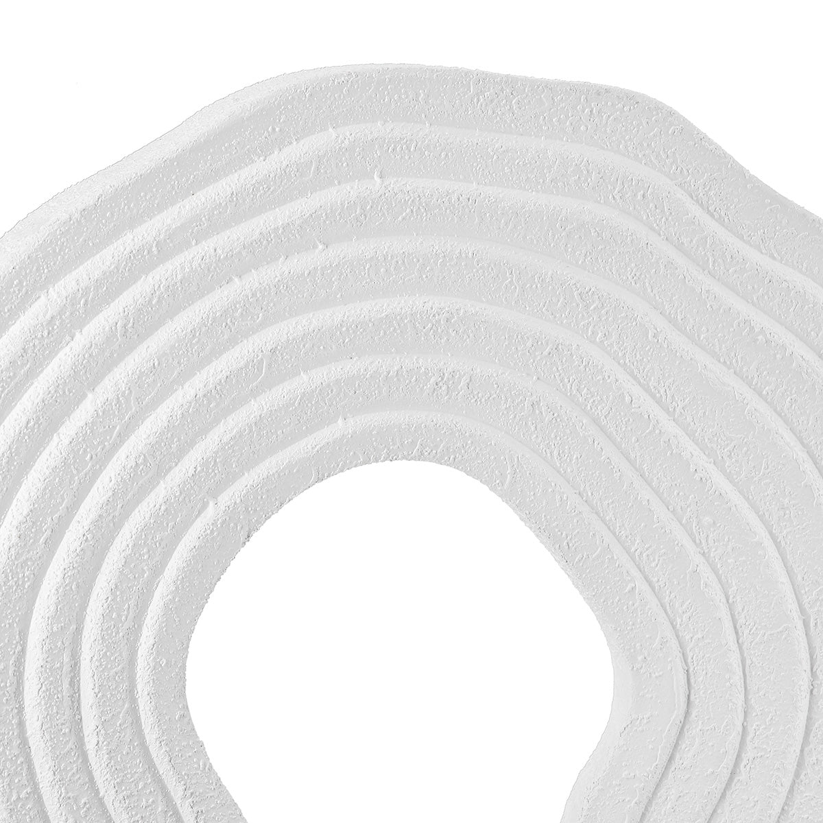 Ανάγλυφο Σταντ 'Pezzo' MDF Μαύρο/Λευκό 6.5x20x30