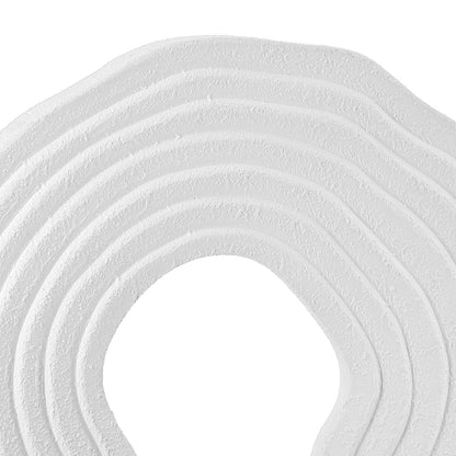 Ανάγλυφο Σταντ 'Pezzo' MDF Μαύρο/Λευκό 6.5x20x30