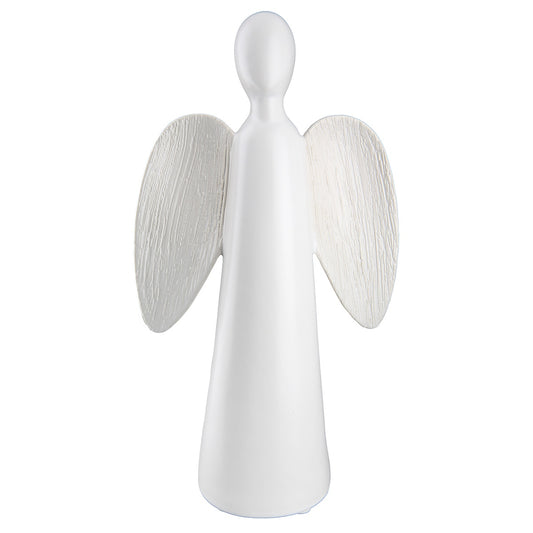 Φιγούρα Angels "Barbara" Κεραμικό Λευκό 13x7x24