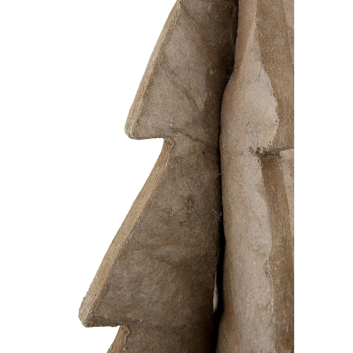 Διακοσμητικό Αντικείμενο Χριστουγεννιάτικο Δέντρο 'Nordic' Χαρτοπολτός Καφέ 16x16.5x26.5