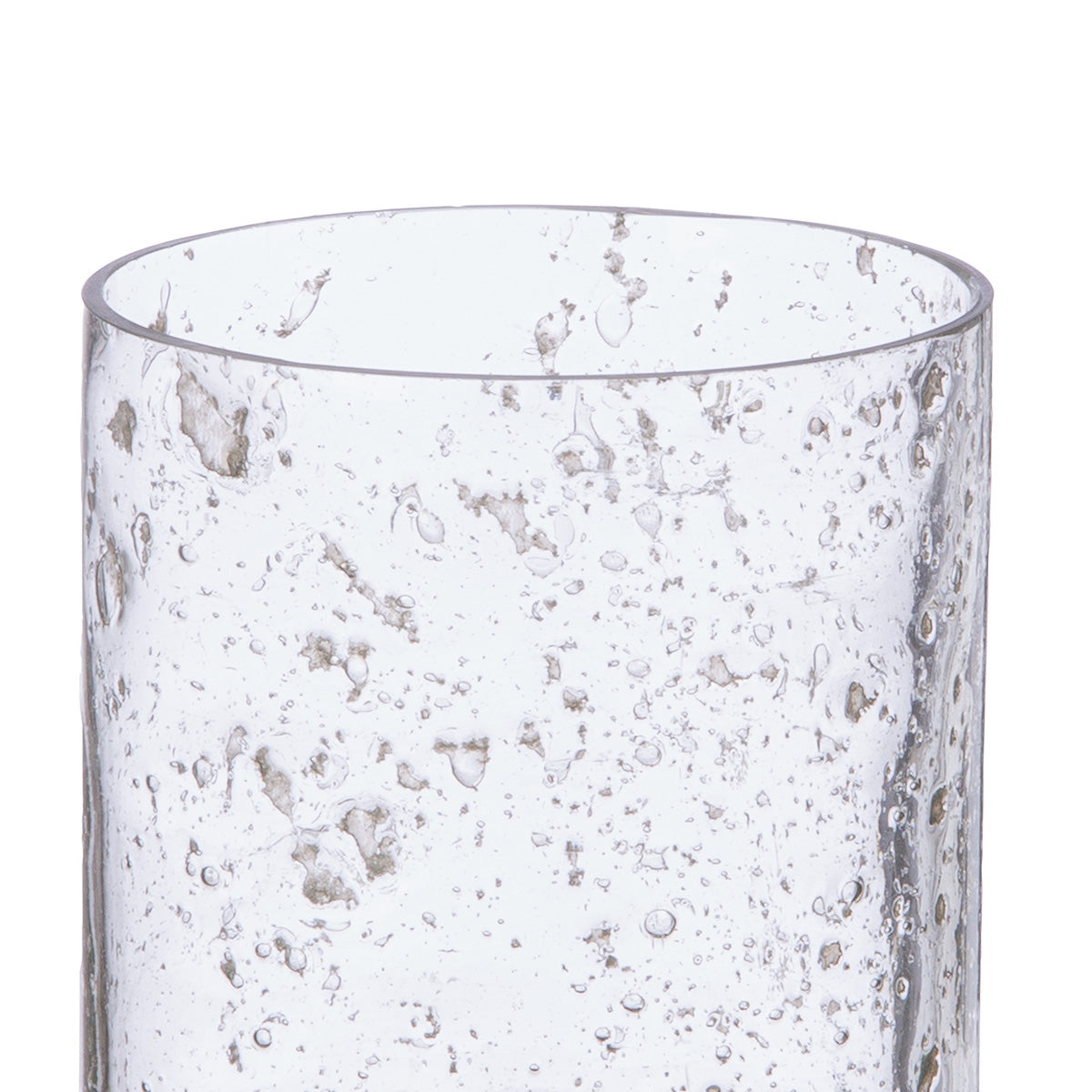 Κηροπήγιο Ρεσώ 'Anuk' Γυαλί/Ξύλο Μάνγκο Καφέ/Διάφανο 8x8x8