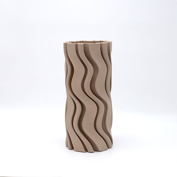 ΒΑΖΟ ΚΕΡΑΜΙΚΟ ΑΝΟΙΧΤΟ ΓΚΡΙ 14x14x28