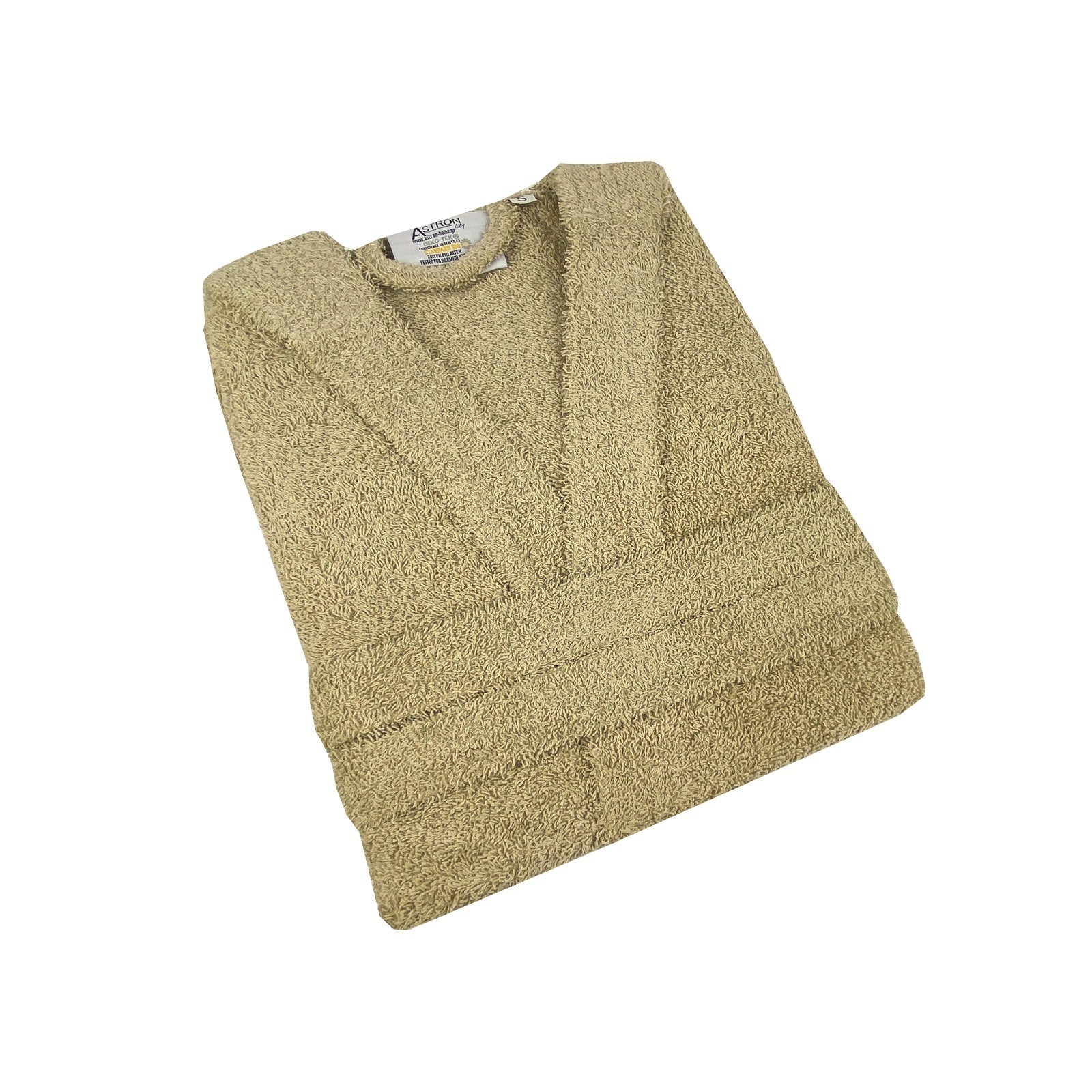 Μπουρνούζι με Κουκούλα Beige - X Large