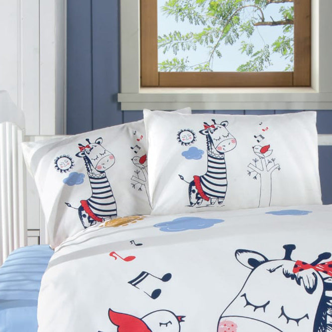 Ζεύγος Μαξιλαροθήκες Βρεφικές Art 5618 35x45εκ Μπλε