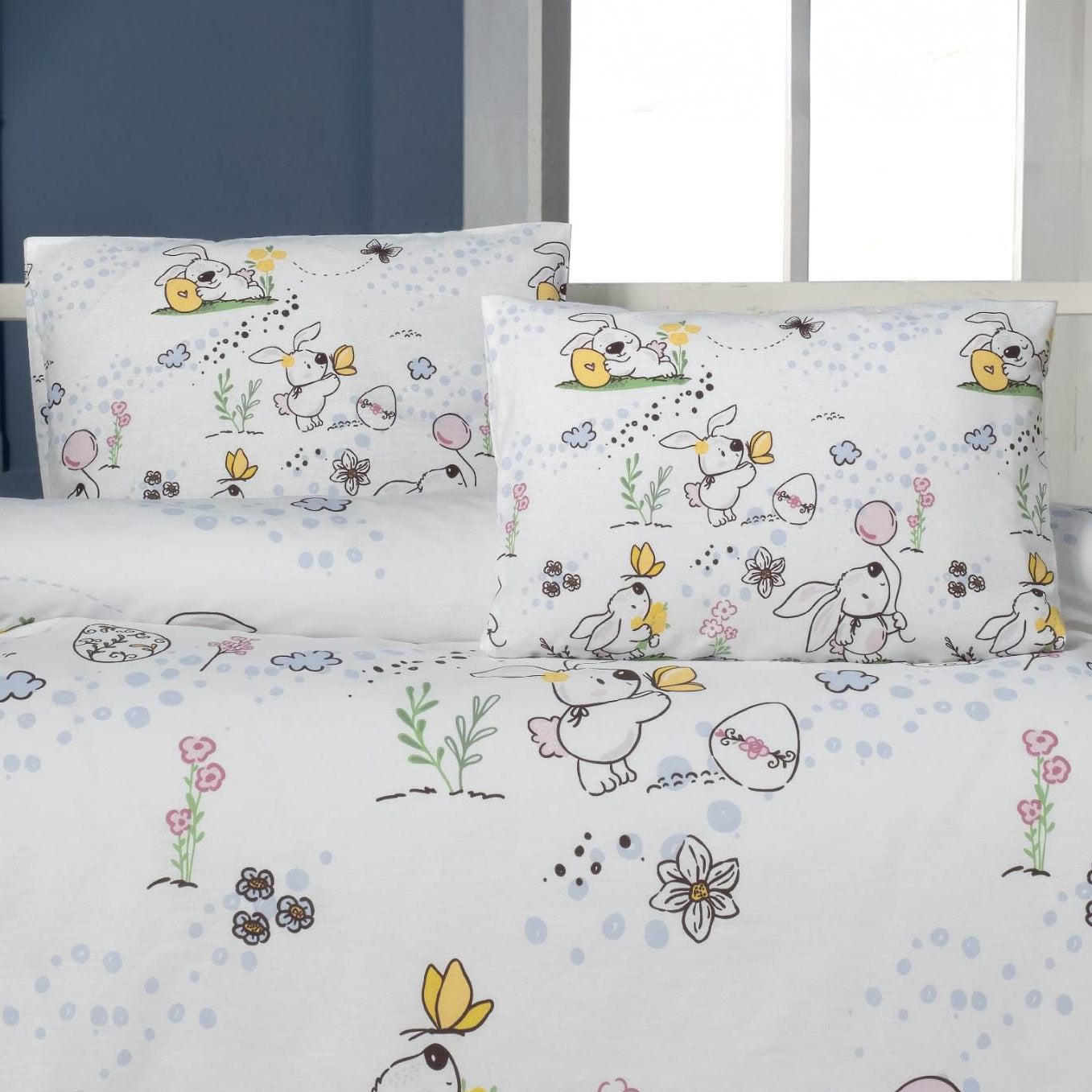 Ζεύγος Μαξιλαροθήκες Βρεφικές Art 5622 35x45εκ Πράσινο