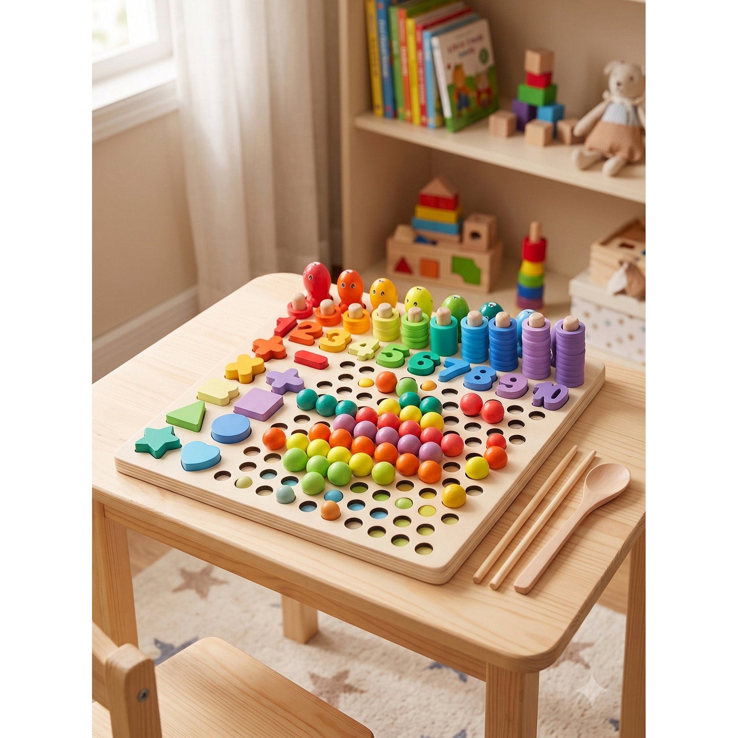 Montessorri Joyland Vivid Kids' Puzzle 30x30x7.5