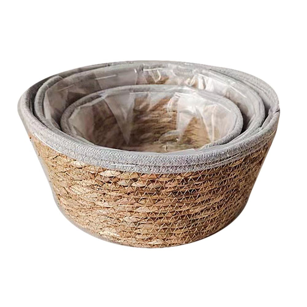 Καλάθι Ψάθινο 28x14-21x9 S/3