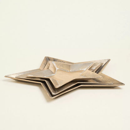 Μεταλλικός Δίσκος Αστέρι Χρυσός 37x38x3