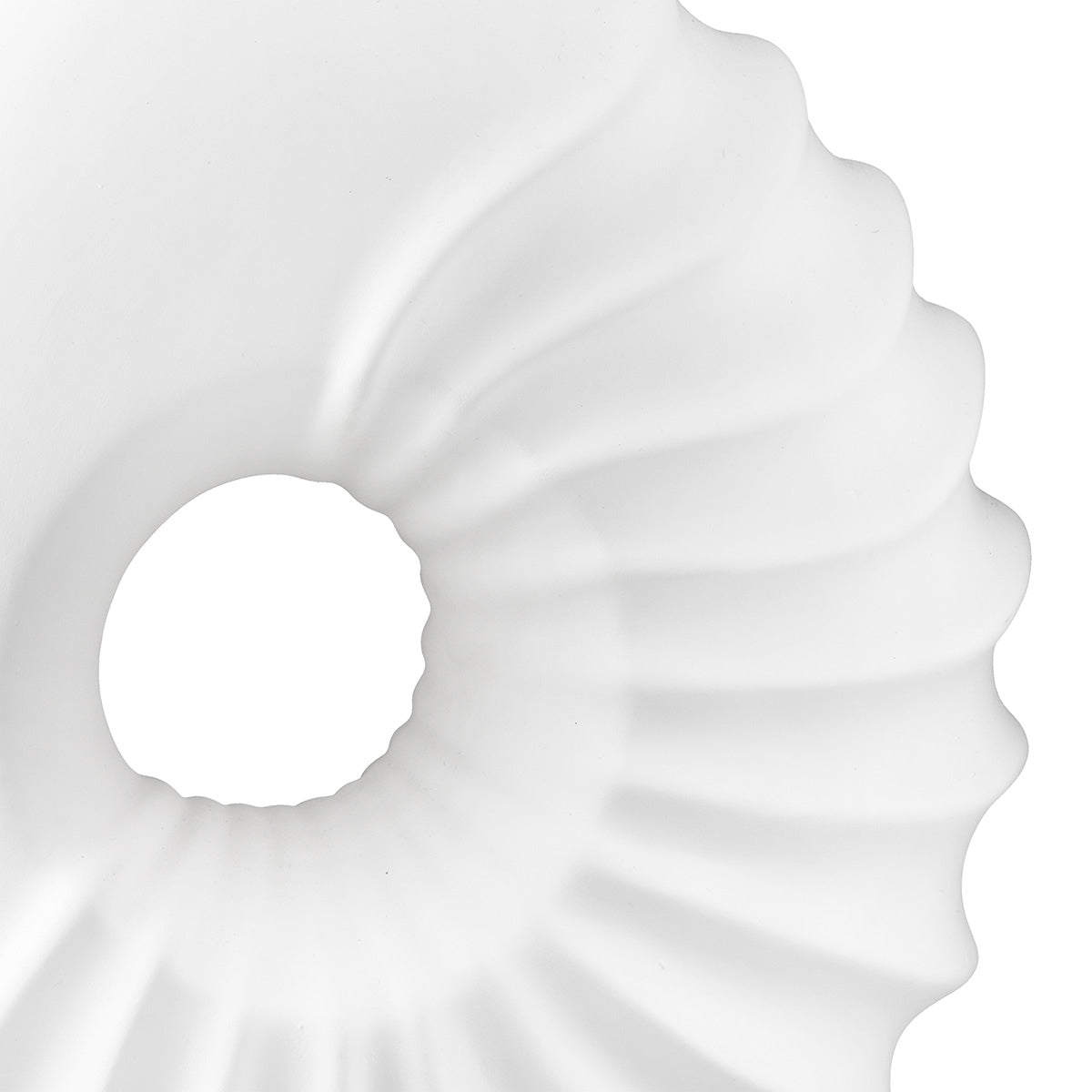 Βάζο Κεραμικό Λευκό 30x12x31