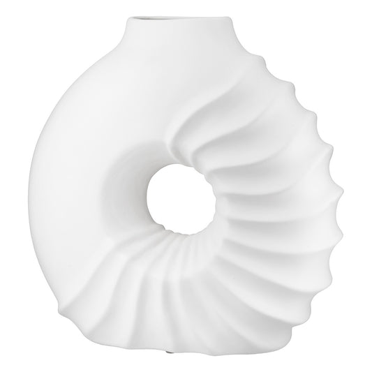 Βάζο Κεραμικό Λευκό 30x12x31