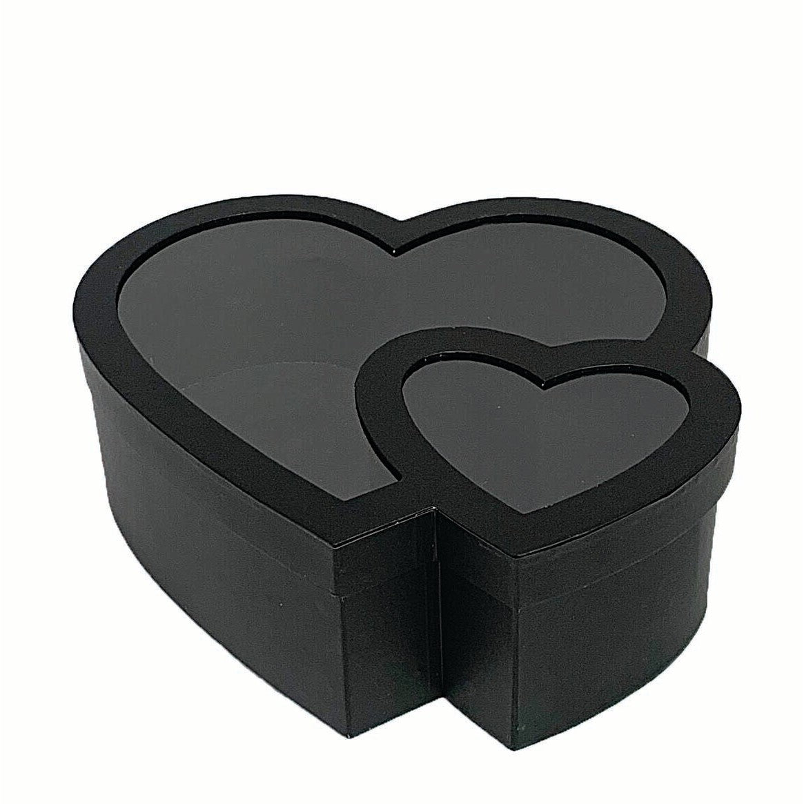 Κουτί Χάρτινο Διπλή Καρδιά Λευκό 22-26x9-11 S/2