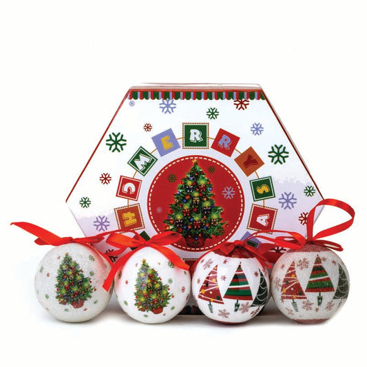 Μπάλα Οικολογική Δέντρο με Κουτί 8εκ S/14