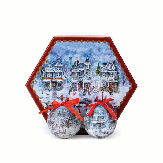 Μπάλα Οικολογική Πόλη με Κουτί 8εκ S/14