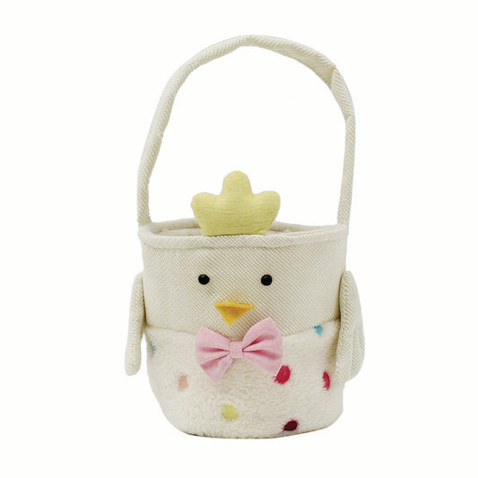 Καλάθι με Κοτοπουλάκι Μπεζ 13εκ