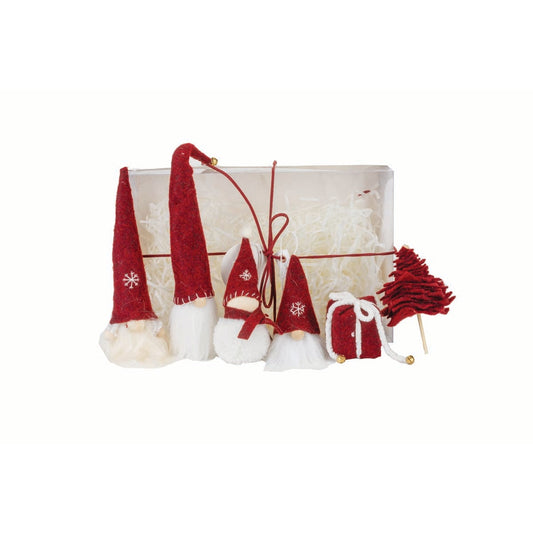 Στολίδια Mix Μπορντώ σε Κουτί S/10 11εκ