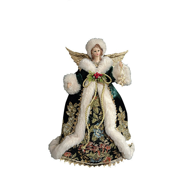 Κορυφή Δέντρου Άγγελος Πράσινος 40εκ