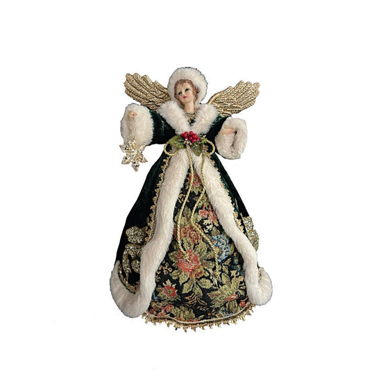 Κορυφή Δέντρου Άγγελος Πράσινος 52εκ