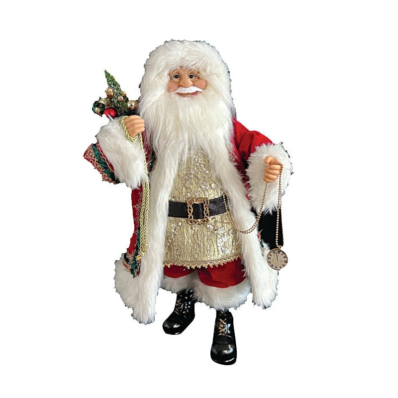 Άγιος Βασίλης Κόκκινος-Χρυσό 65εκ