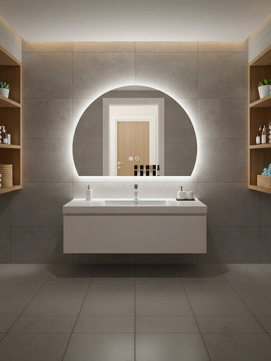 Καθρέπτης Lavatera 100x80εκ