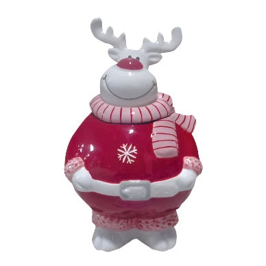 Μπισκοτιέρα με Τάρανδο Κόκκινο 16x15x25.5