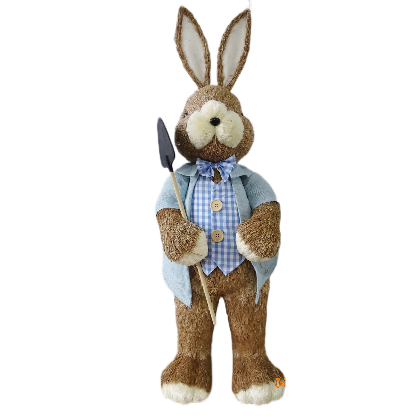 Λαγός Χόρτινος με Μπλε Καρώ 100εκ