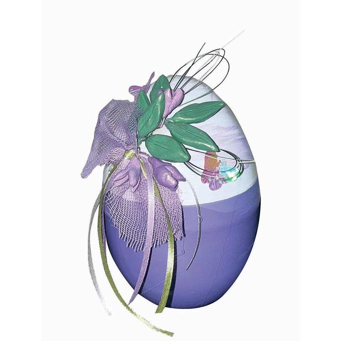 Αυγό Ανοιγόμενο με Πασχαλιά 13εκ