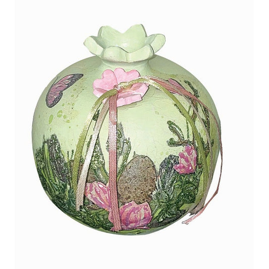 Ρόδι Κλειστό με Πεταλούδες 11εκ