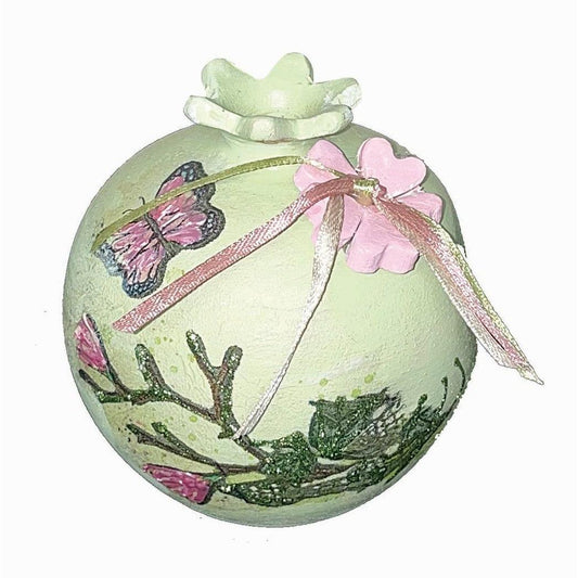 Ρόδι Κλειστό με Πεταλούδες 9εκ