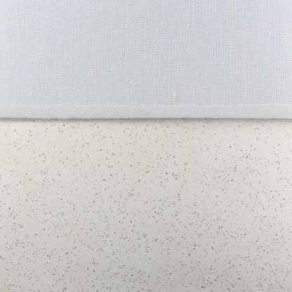 Επιτραπέζιο Φωτιστικό Ορθογώνιο Κεραμικό Μπεζ Λευκό 20x8x30