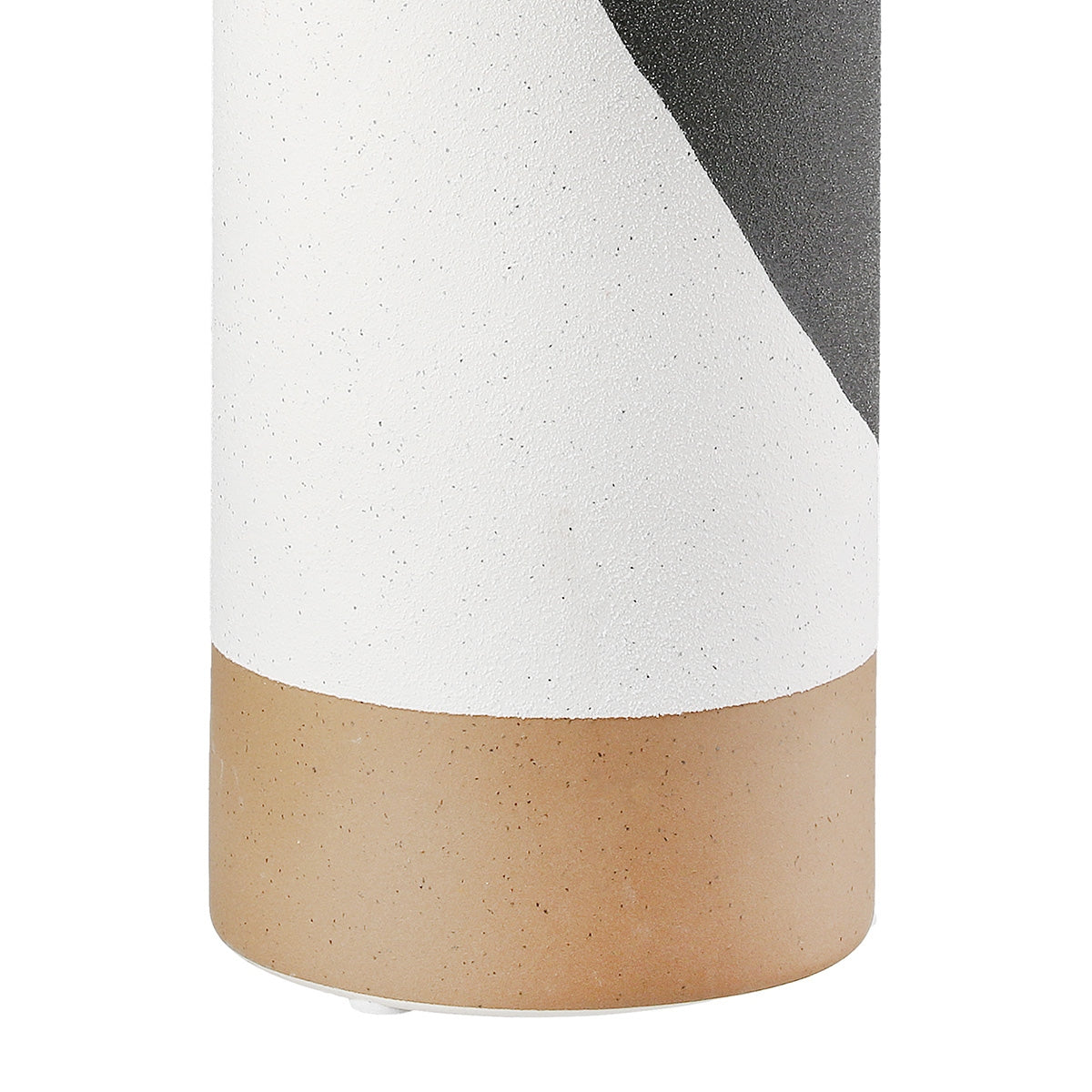 Βάζο Λαιμού Κεραμικό Μαύρο 10x10x31