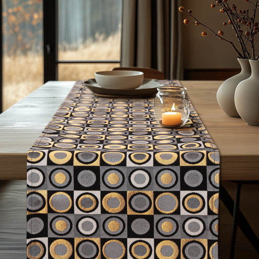 Ράννερ Στόφα Round Circle Luxury 32x250εκ