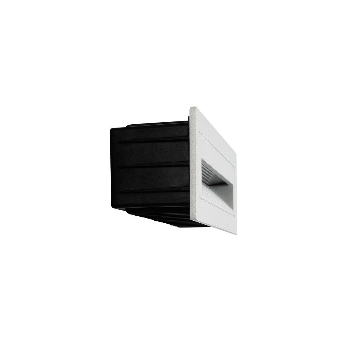 STEPART KLV-101-0088 Χωνευτό Φωτιστικό Σκαλοπατιού / Διαδρόμου LED 6W 750lm 45° AC 220-240V Αδιάβροχο IP65 Θερμό Λευκό 2700K - Lumileds SMD Chip & TÜV SÜD Driver - Λευκό Ματ - Μ21 x Π5.5 x Υ6.5 / Q20.3 x 5.6