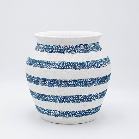 ΠΥΘΑΡΙ ΜΠΛΕ-ΛΕΥΚΟ 22x22x22