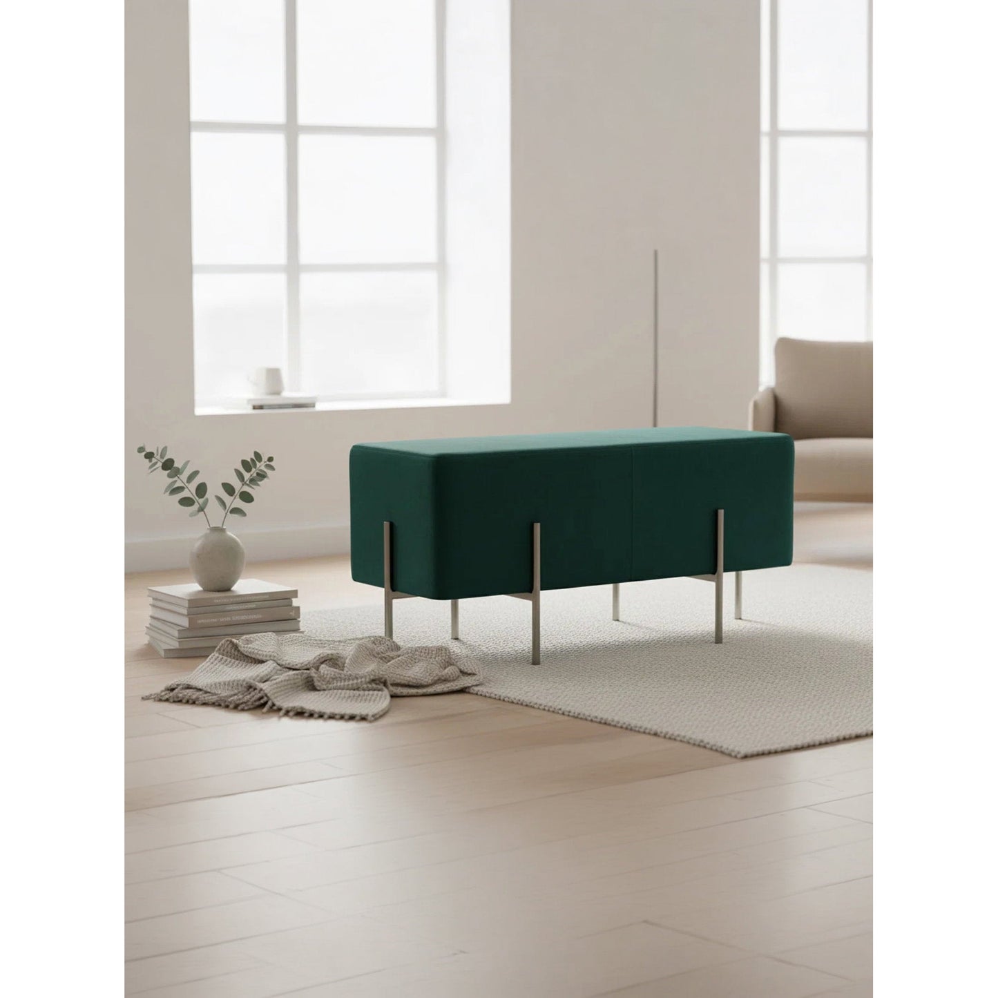 Σκαμπό Lyrendal Πράσινο 100x39x47