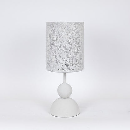 ΕΠΙΤΡΑΠΕΖΙΟ ΦΩΤΙΣΤΙΚΟ ΜΕΤΑΛΛΙΚΟ ΛΕΥΚΟ 22x22x55