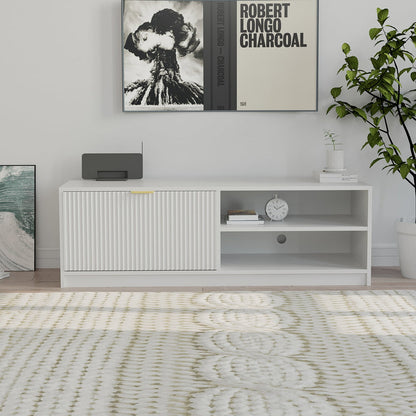 Έπιπλο Τηλεόρασης Allegro Λευκό 120x40x40