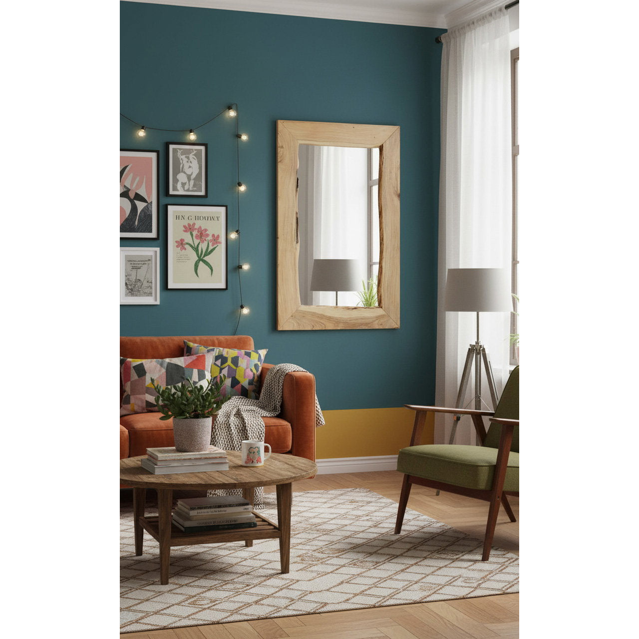 Mirror Eclipta 130x4x80