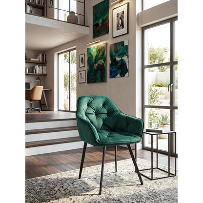Πολυθρόνα Alice Πράσινο Σκούρο 59x61.5x86.5