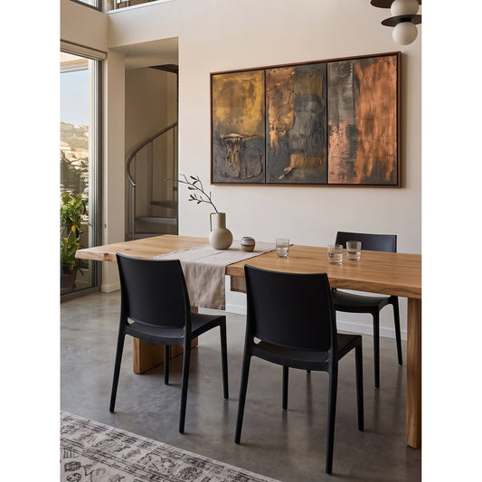 Καρέκλα Talia Μαύρο 46x53x82