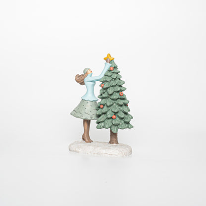 ΔΙΑΚΟΣΜΗΤΙΚΟ ΠΟΛΥΡΕΖΙΝ ΓΥΝΑΙΚΑ ΜΕ ΔΕΝΤΡΟ 10x7x15