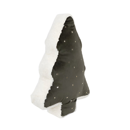 ΜΑΞΙΛΑΡΙ ΔΕΝΤΡΑΚΙ ΠΡΑΣΙΝΟ ΣΚΟΥΡΟ ΒΕΛΟΥΔΟ ΜΕ ΧΡΥΣΑ ΑΣΤΕΡΑΚΙΑ 31x6x45