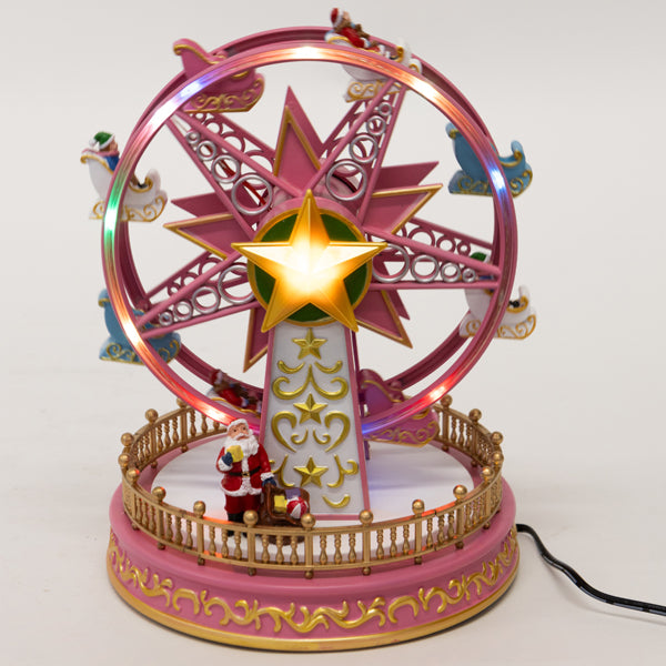 ΡΟΔΑ ΛΟΥΝΑ ΠΑΡΚ ΡΟΖ ΜΕ ΜΕΤΑΣΧΗΜΑΤΙΣΤΗ ΜΕ ΜΟΥΣΙΚΗ ΚΑΙ ΚΙΝΗΣΗ 18x18x24