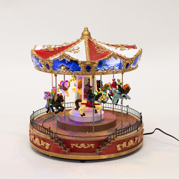 ΚΑΡΟΥΖΕΛ ΜΕ ΑΛΟΓΑΚΙΑ ΜΟΥΣΙΚΗ ΚΑΙ ΚΙΝΗΣΗ ΜΕ ΜΕΤΑΣΧΗΜΑΤΙΣΤΗ 25x25x26