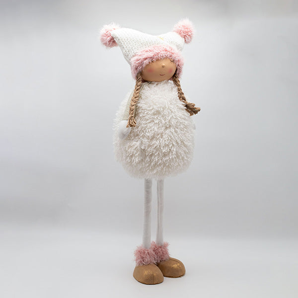 ΚΟΡΙΤΣΑΚΙ ME ΡΟΖ POM POM 30x18x69