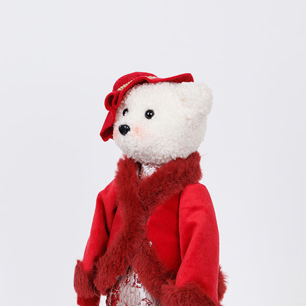 ΚΥΡΙΑ ΑΡΚΟΥΔΑ ΜΕ ΜΠΟΡΝΤΟ ΡΟΥΧΑ ΚΑΙ ΚΑΠΕΛΟ 16x13x43