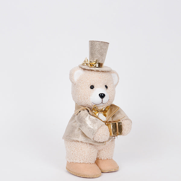 ΑΡΚΟΥΔΑΚΙ ΜΕ ΣΑΜΠΑΝΙ ΡΟΥΧΑ ΚΑΙ ΔΩΡΟ 14x18x31