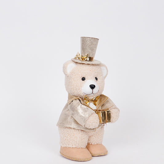 ΑΡΚΟΥΔΑΚΙ ΜΕ ΣΑΜΠΑΝΙ ΡΟΥΧΑ ΚΑΙ ΔΩΡΟ 14x18x31