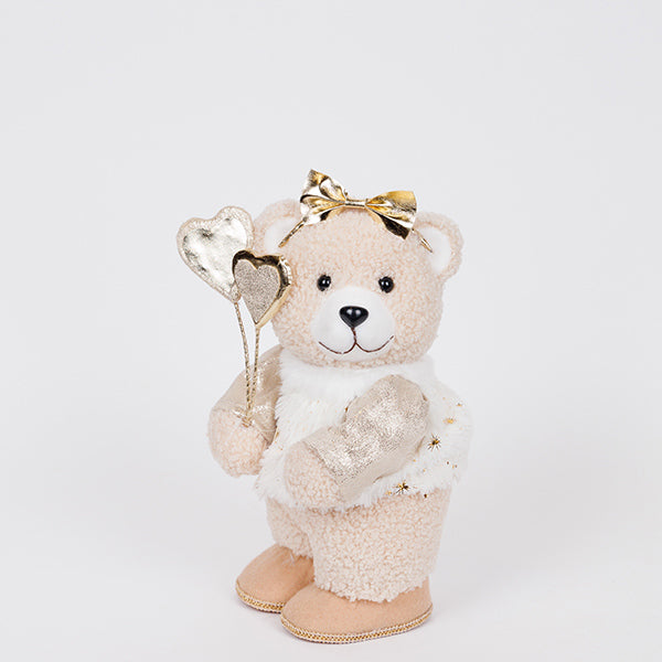 ΑΡΚΟΥΔΙΤΣΑ ΜΕ ΣΑΜΠΑΝΙ ΡΟΥΧΑ ΚΑΙ ΦΙΟΓΚΟ 14x18x31