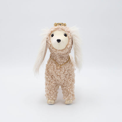 ΣΚΥΛΑΚΙ ΠΡΙΓΚΙΠΙΣΣΑ TEDDY ΜΠΕΖ 25x8x23